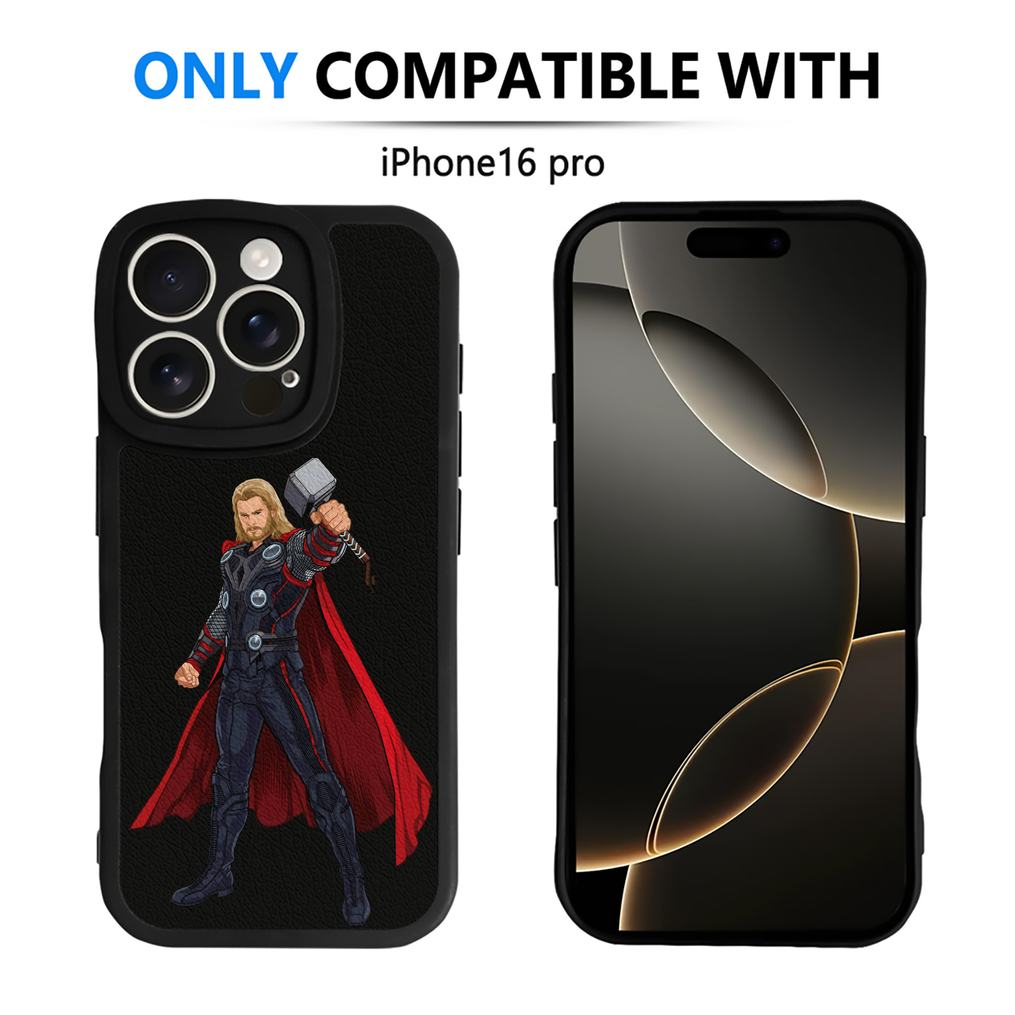（画像用） アベンジャーズ The Avengers 【iPhone 16シリーズ対応】シリコンスマホケース（レザー調） 材質：シリコン